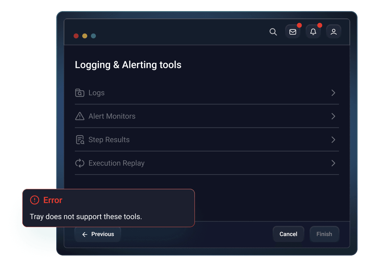 Logging & Alerting Tools screenshot