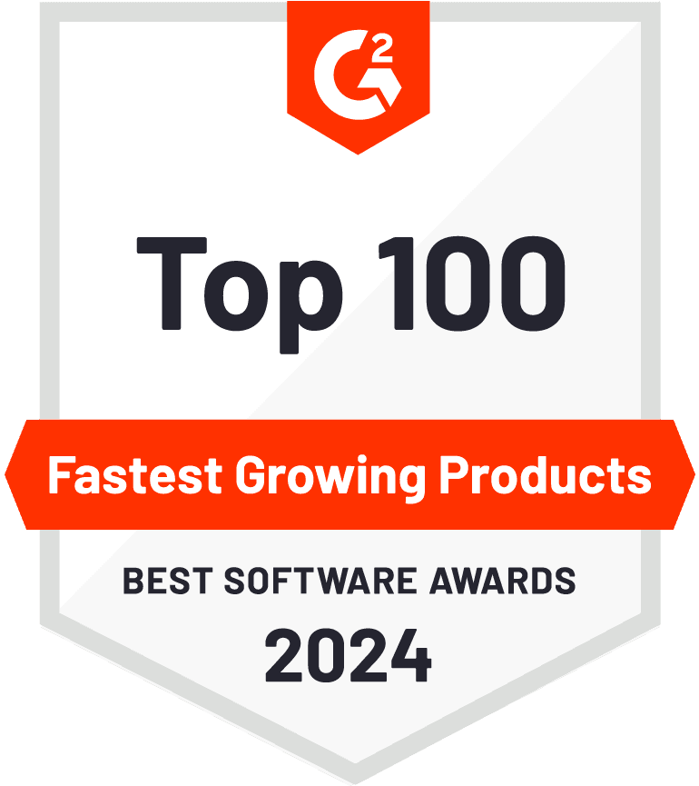 G2 Top 100 Fastest Growing Products 2024