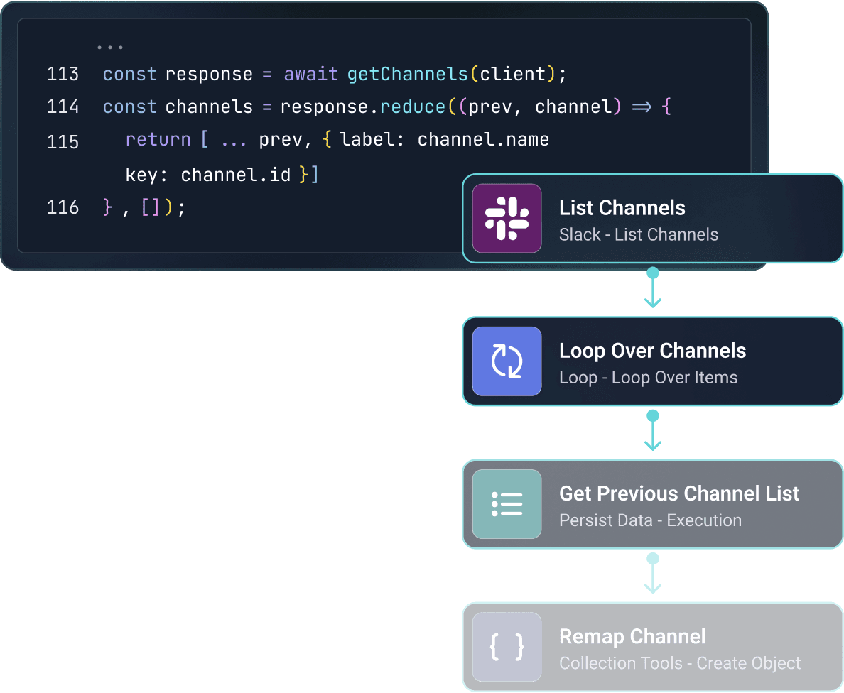 Low-code integrations for non-devs