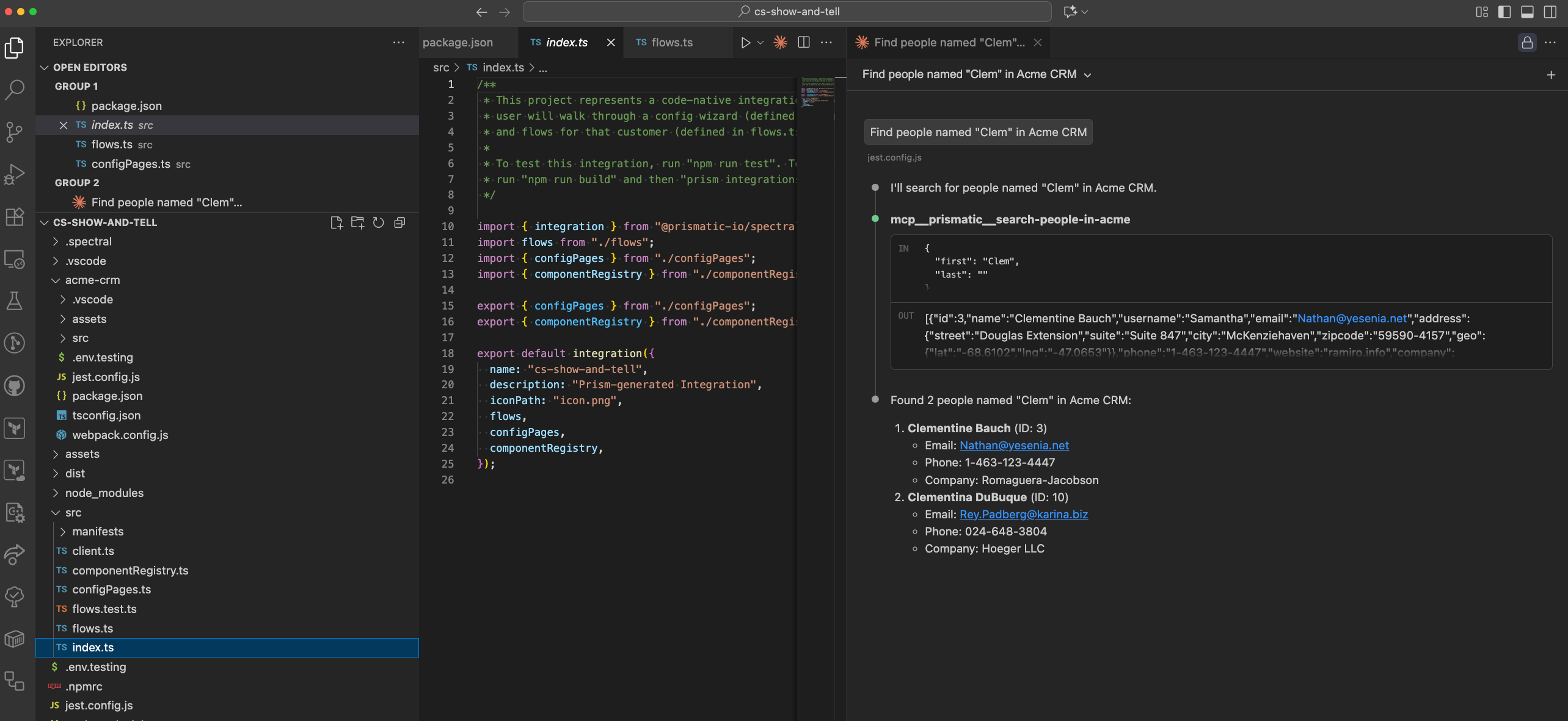 Connecting Claude Code to Prismatic