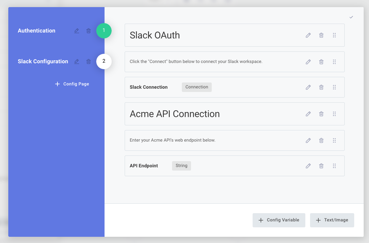 Clean up config variables in Prismatic app(maxWidth: 700px)