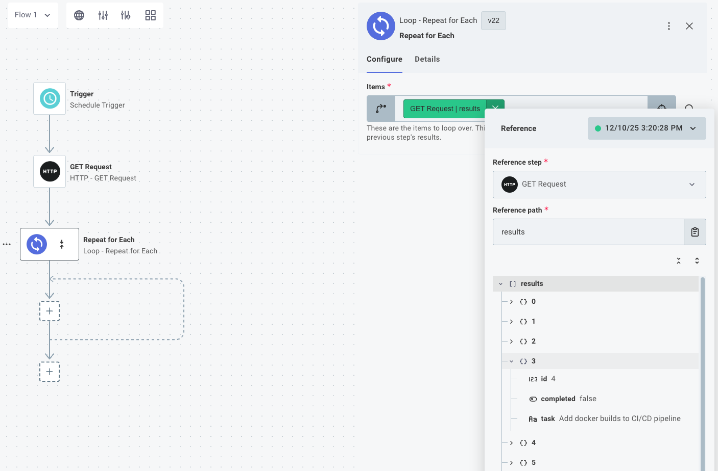 Configure loop step(maxWidth: 750px)
