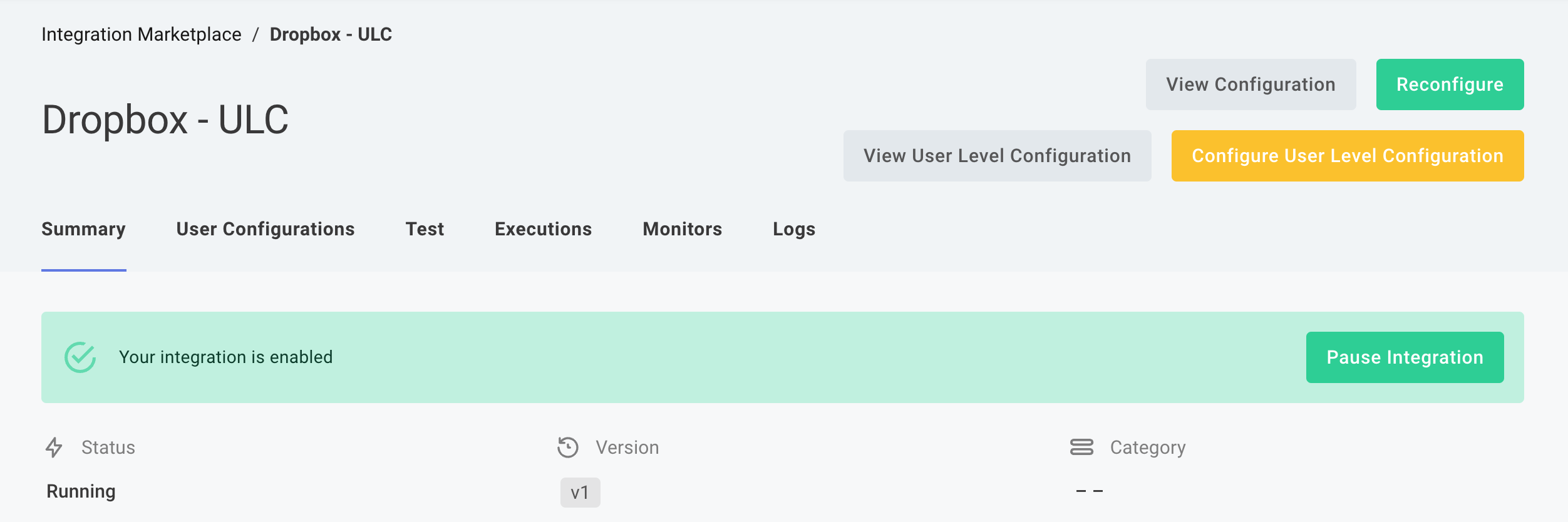Configure user level config button in embedded(maxWidth: 750px)