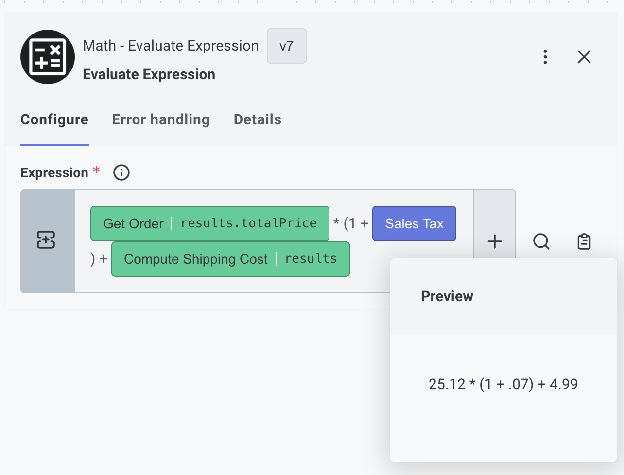 Evaluate Template in integration designer(maxWidth: 500px)