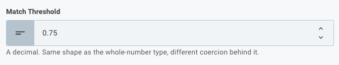Float input in Prismatic app