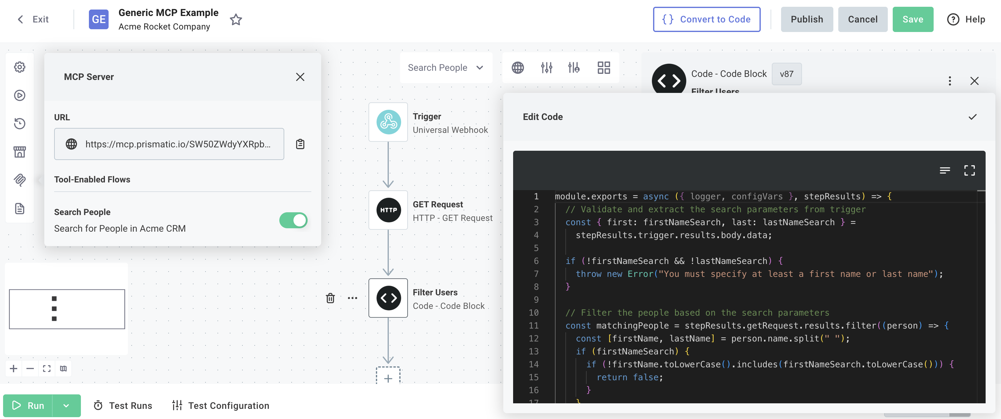 Agentic flow that we'll build