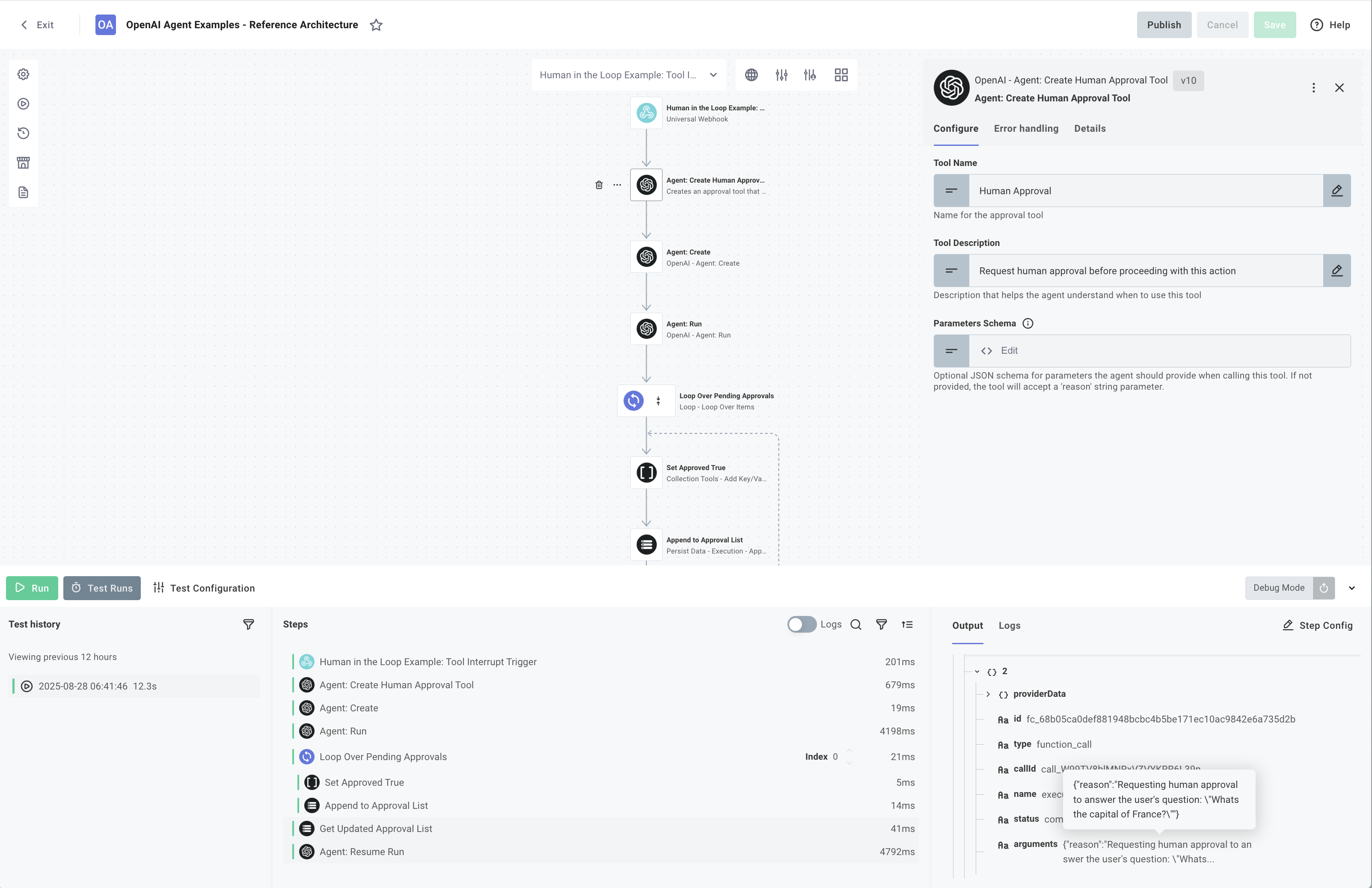 Approval flow workflow