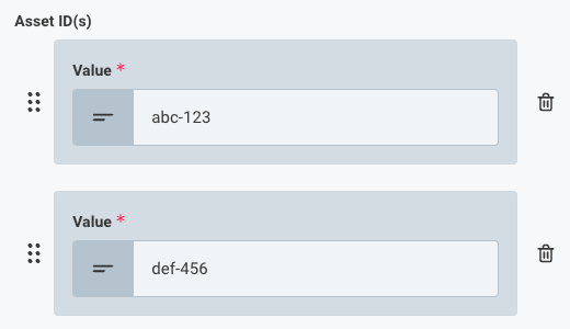 Value List collection in Prismatic app(maxWidth: 500px)