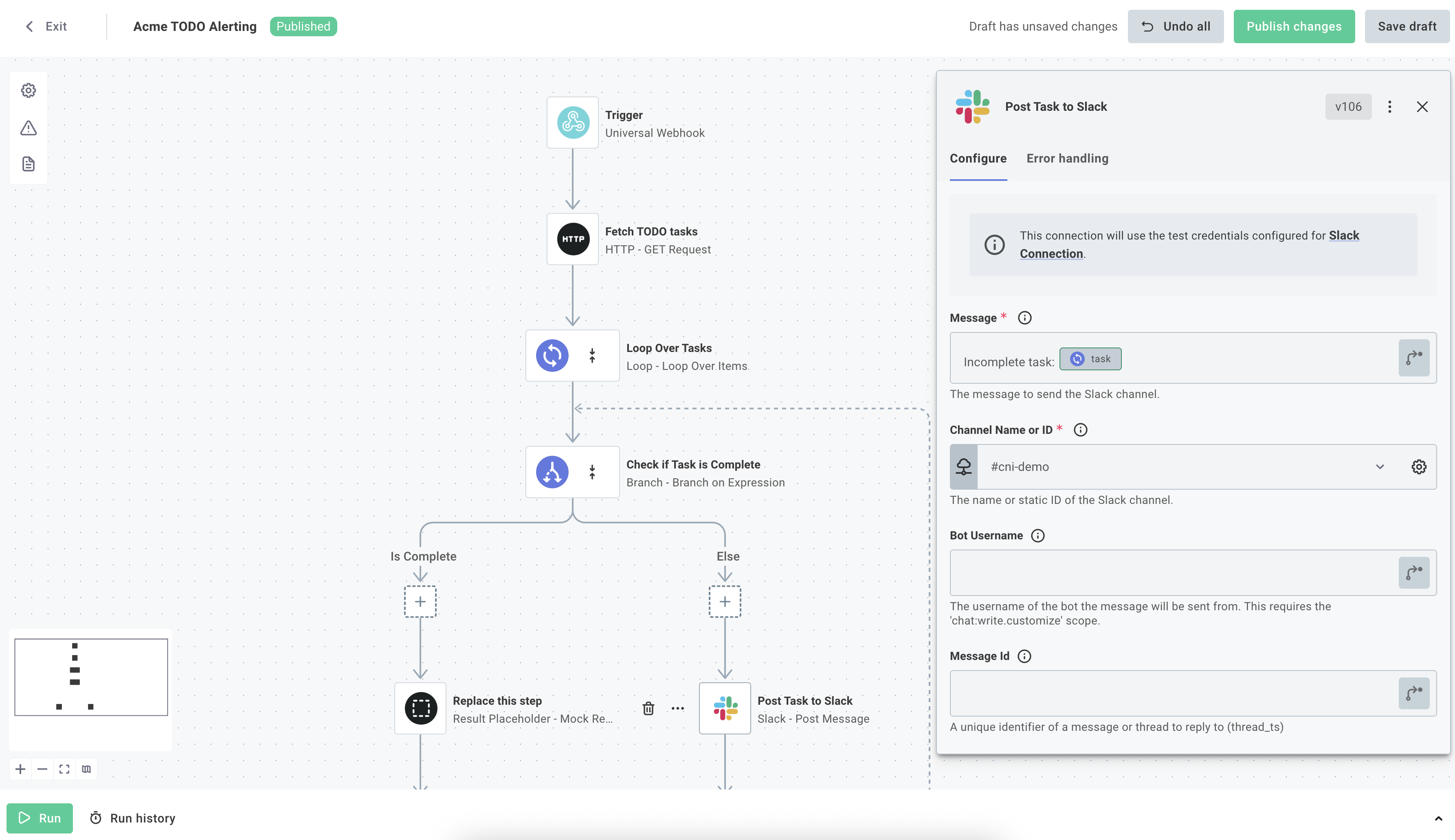 Create a new workflow template