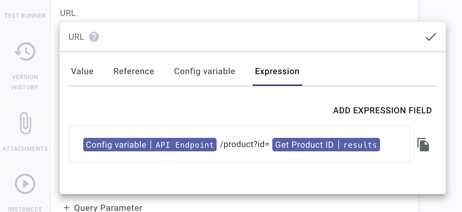 Expressions for step inputs in Prismatic app