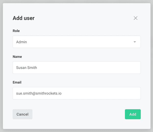 Add customer user in Prismatic app