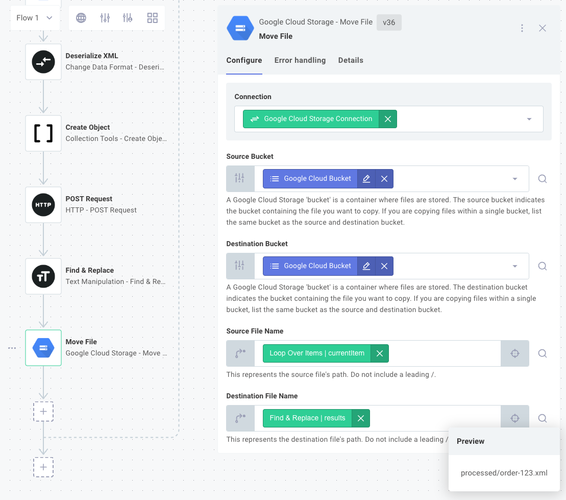 Move File inputs