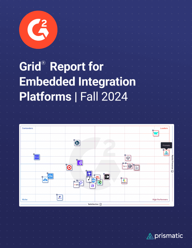 Fall 2024 G2 Grid Report for Embedded Integration Platforms